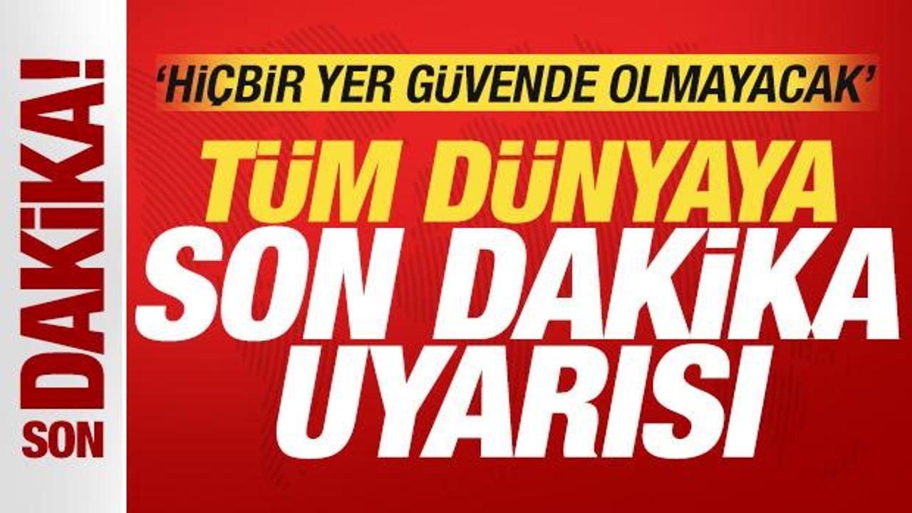 Iran ordusundan tum dunyaya son dakika uyarisi resmen bildiri yayimladilar UjmKOKkl