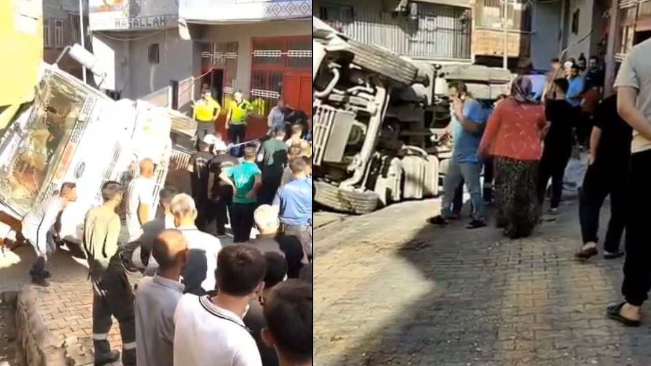 Sokakta oyun oynuyordu freni bosalan kamyon 6 yasindaki zeynepi hayattan kopardi Zx2spnI3